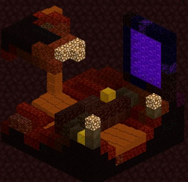 Bloc Fantome Nether dimension screenshot